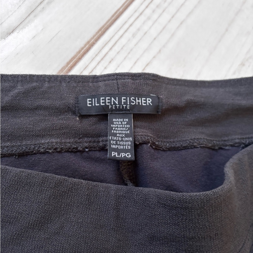 Eileen Fisher stretch crepe ankle pants - Picture 6 of 7